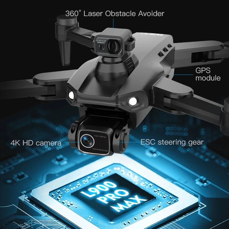 L900 Pro MAX GPS Drone 4K Prof - đánh giá và giá Drone Camera Hd