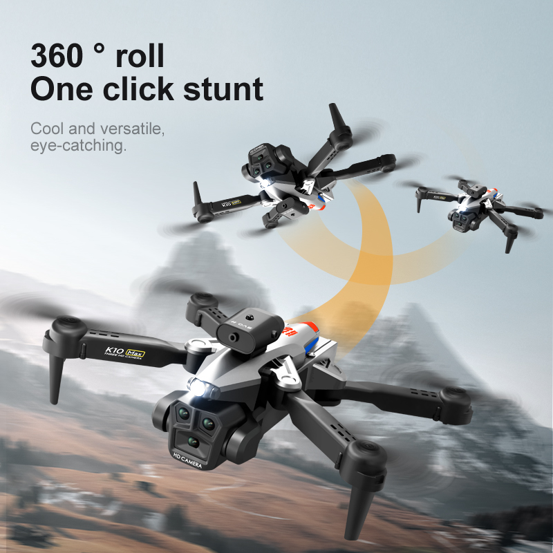 K10 Max RC Drone HD 4K Plane 3 - đánh giá và giá Drone Camera Hd