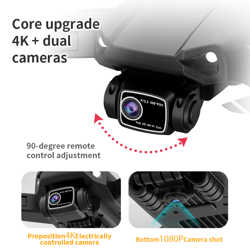 L900 PLUS GPS Drone 4K Profess - đánh giá và giá Drone Camera Professional