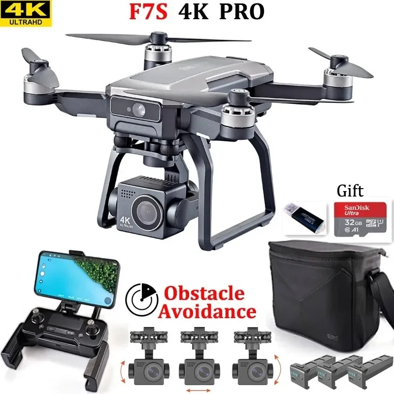 SJRC F7s 4K PRO Drone 4K obsca - đánh giá và giá Drone Camera 4K